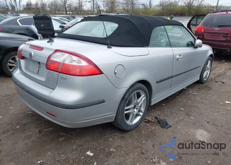 2007 Saab 9-3 2.0T из США, поврежденный, VIN YS3FD79Y076003254
